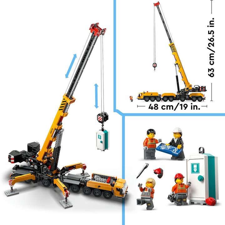 Produktbild LEGO Mobiler Baukran (60409, LEGO City)