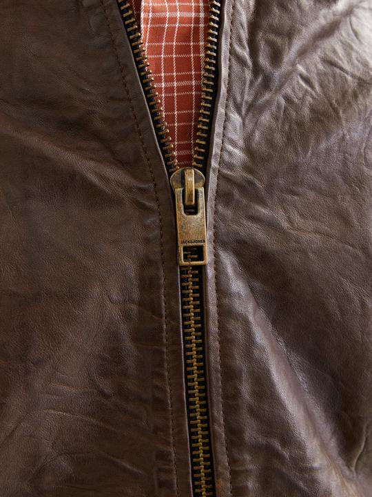 Produktbild Jack & Jones Jorcrincle Leather Jkt Styd Aw24 (M)