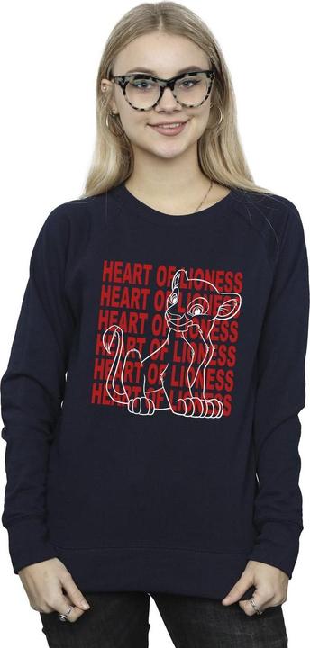 Actual product image Disney Womens/Ladies The Lion King Heart Of A Lioness Sweatshirt (L)