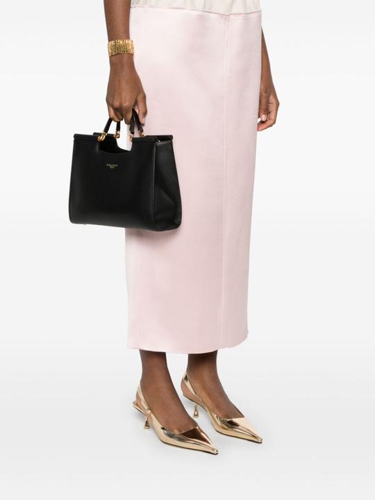 Produktbild Dolce & Gabbana small sicily shopping bag in black leather