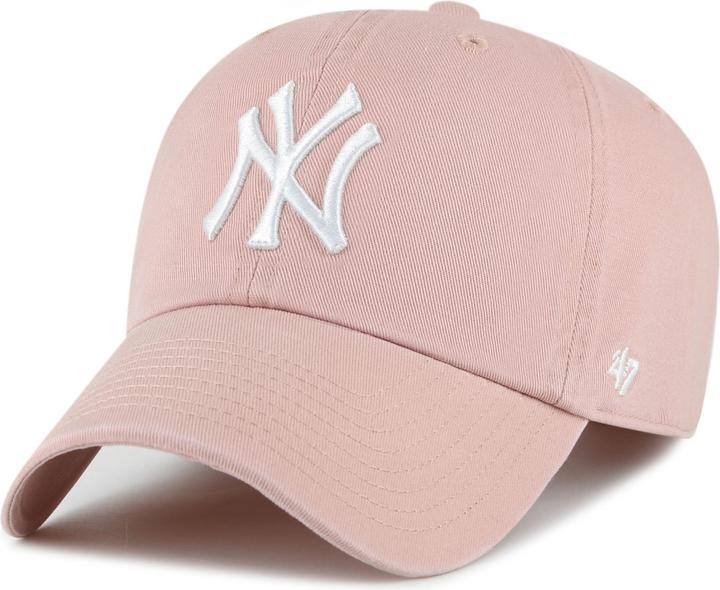 47 Brand Strapback Cap CLEAN UP New York Yankees dusty mauve