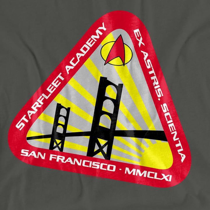 Actual product image Unisex Adult Starfleet Academy T-Shirt (XXL)
