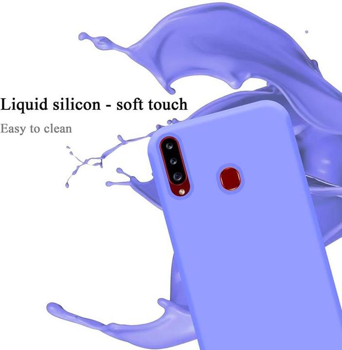 Produktbild Cadorabo TPU Liquid Silicone Case Cover (Samsung Galaxy A20s)