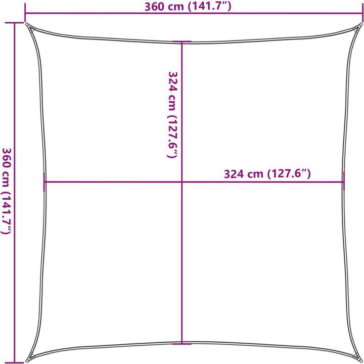 Actual product image VidaXL Hattie (360 x 360 cm)