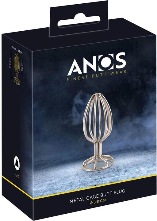 Produktbild Anos Metal Cage Butt Plug 3.8