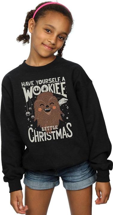 Image du produit Star Wars - Sweat WOOKIEE LITTLE CHRISTMAS - Fille (140, 146)