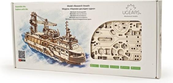 Actual product image Ugears Research vessel
