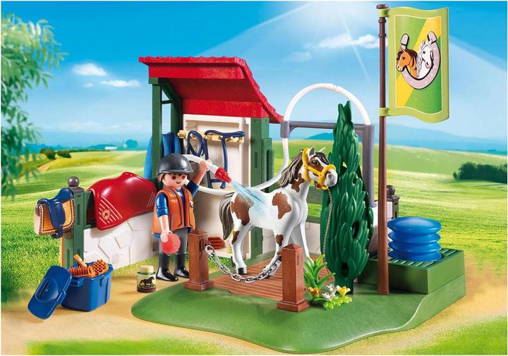 Image du produit Playmobil Station de lavage pour chevaux (6929, Playmobil Country)