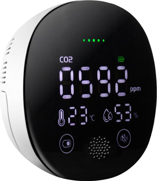 Productafbeelding LogiLink CO2-meter, temperatuur- en vochtigheidsindicator