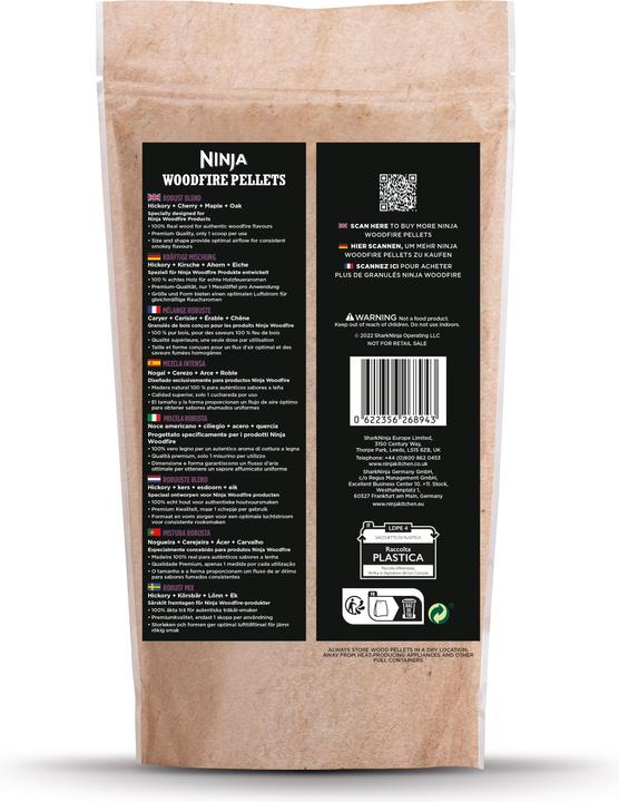 Actual product image Ninja Woodfire Pellets Robust Blend (0.91 kg)