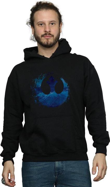 Produktbild Star Wars The Rise Of Skywalker Resistance Symbol Wave Kapuzenpullover (L)