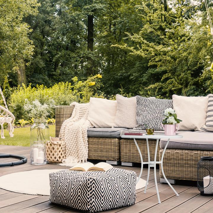 Actual product image Relaxdays Garden table (70 cm)