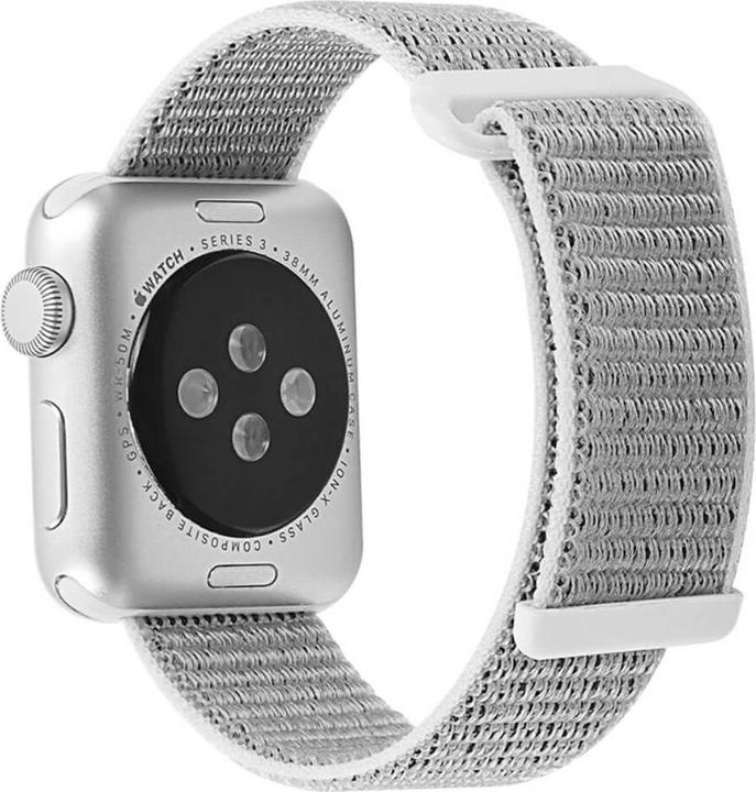 Produktbild Cover-Discount Apple Watch 44/45/46/49mm - Nylon Stoff Band flexibel mit Klett (Nylon)