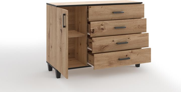 ADRK Furniture Chest of drawers POLA 02 (120 x 40 x 90 cm)