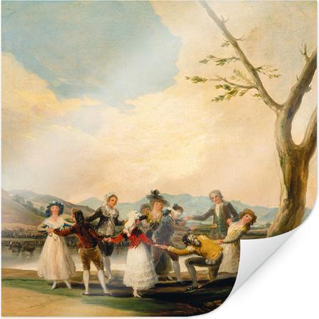Produktbild Trenddeko de Goya - Das Blindekuhspiel (60 x 60 cm)