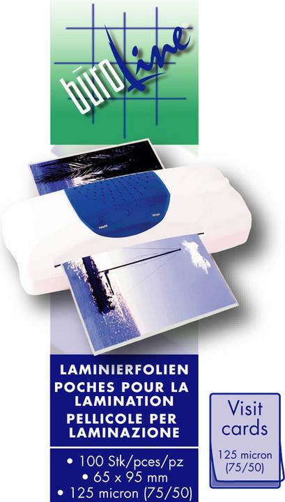 BüroLine Laminier-Folien - Standard (Spezial, 100 Stück, 125 µm)