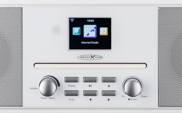Image du produit Reflexion HRA19INT/WH (Webradio, DAB+ DAB, VHF, FM, Bluetooth)