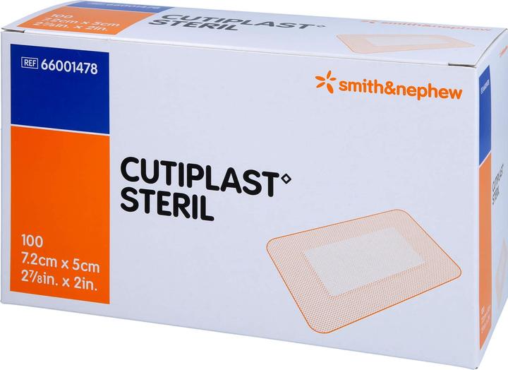 Produktbild Smith & nephew CUTIPLAST steriler Wundverband 7,2cmx5cm, 100 St VER (100 x)