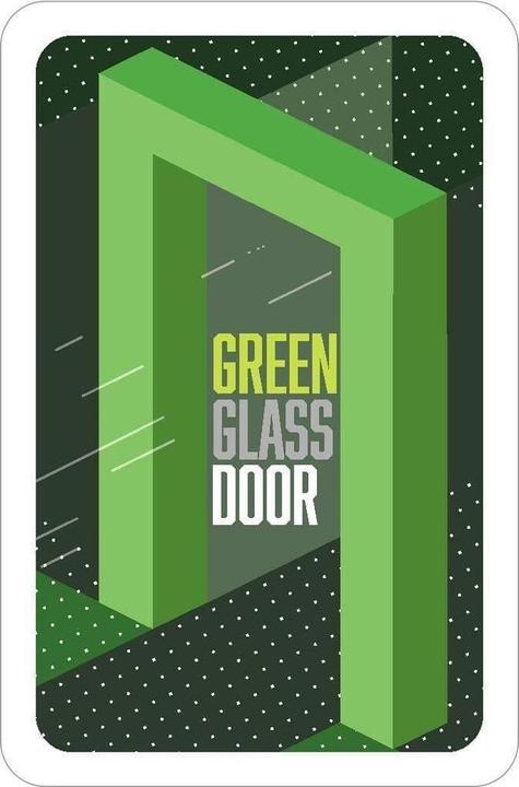Image du produit Porte en verre vert (Allemand)