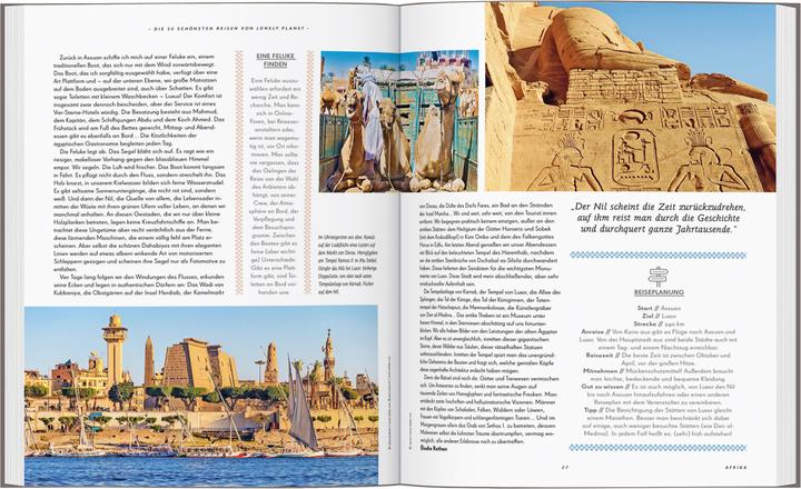Produktbild Bildband Die 50 schönsten Reisen von (Deutsch, Lonely Planet Verlag, 2024)