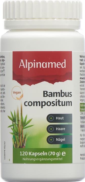 Produktbild Alpinamed Bambus Compositum (120 Stück, Kapseln, 112 g)