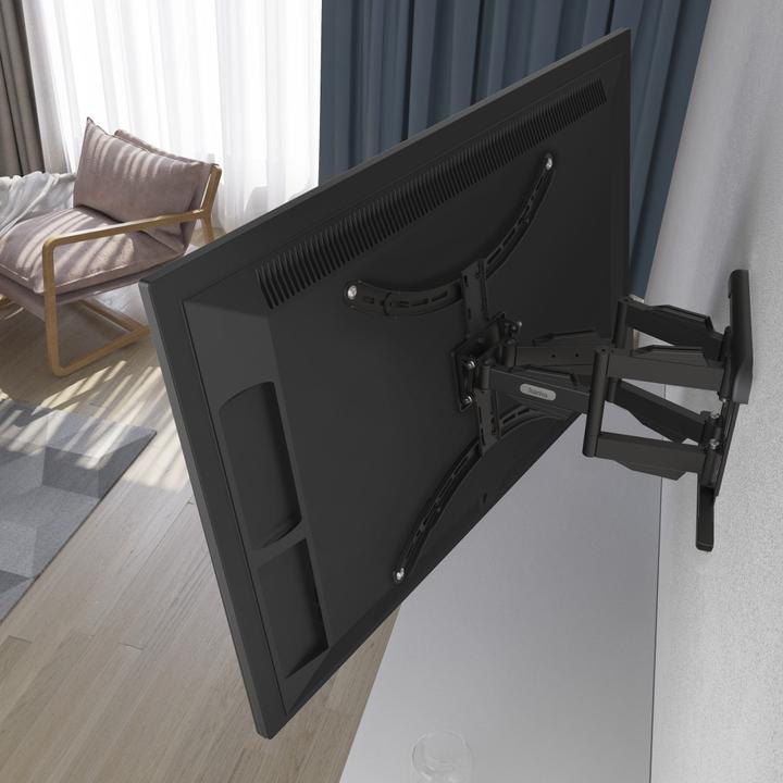 Actual product image Hama TV wall bracket, swivel, tilt, extendable, 229 cm (90") up to 50 kg (Wall, 90", 50 kg)