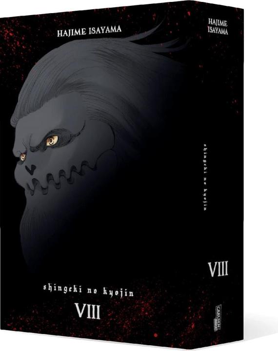 Actual product image Attack on Titan Deluxe 8 (German, Hajime Isayama, 2021)