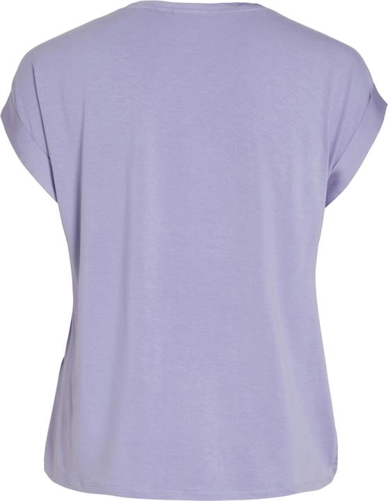 Actual product image Vila Round neckline top with short sleeves (34)