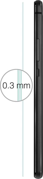 Actual product image Avizar Crystal clear film, glass screen protector (1 Piece, Huawei P9 Lite)