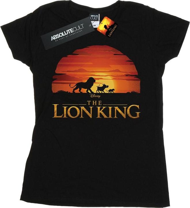Disney The Lion King Movie Sunset Logo TShirt (XXL)