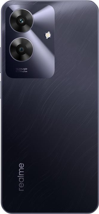 Actual product image realme Note 60 (128 GB, Marble Black, 6.74", Dual SIM, 32 Mpx, 4G)