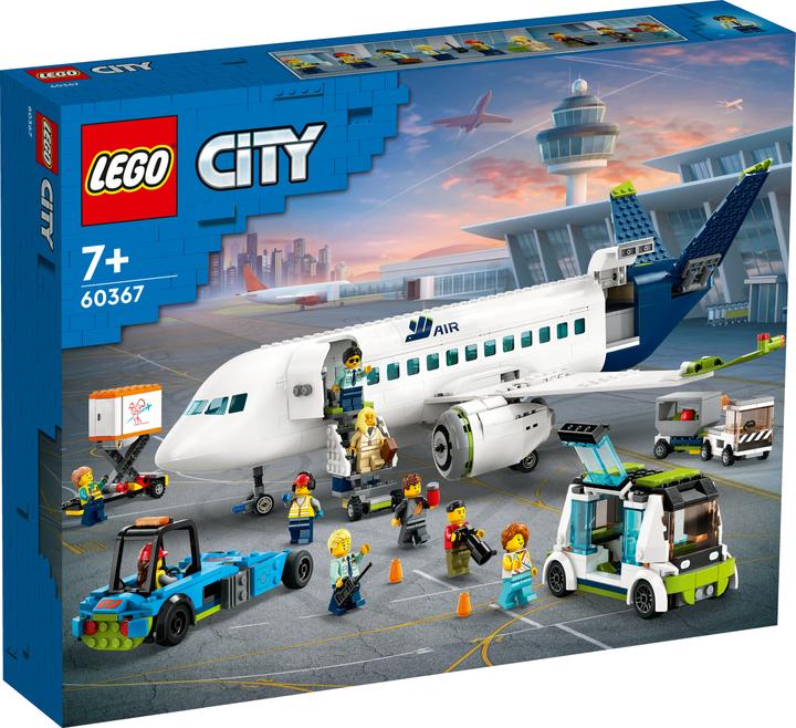 Produktbild LEGO Passagierflugzeug (60367, LEGO City)