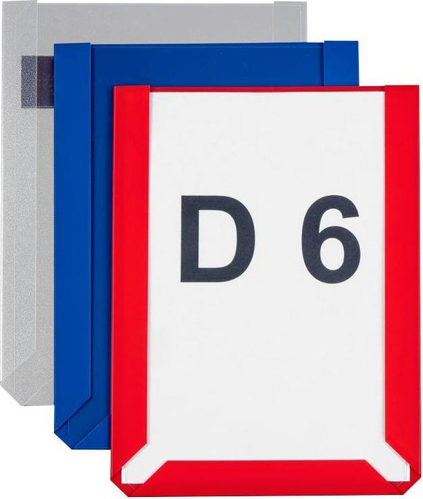 Actual product image Eichner Magnetic pocket DIN A6 Transparent 114 x 154 mm (A6)
