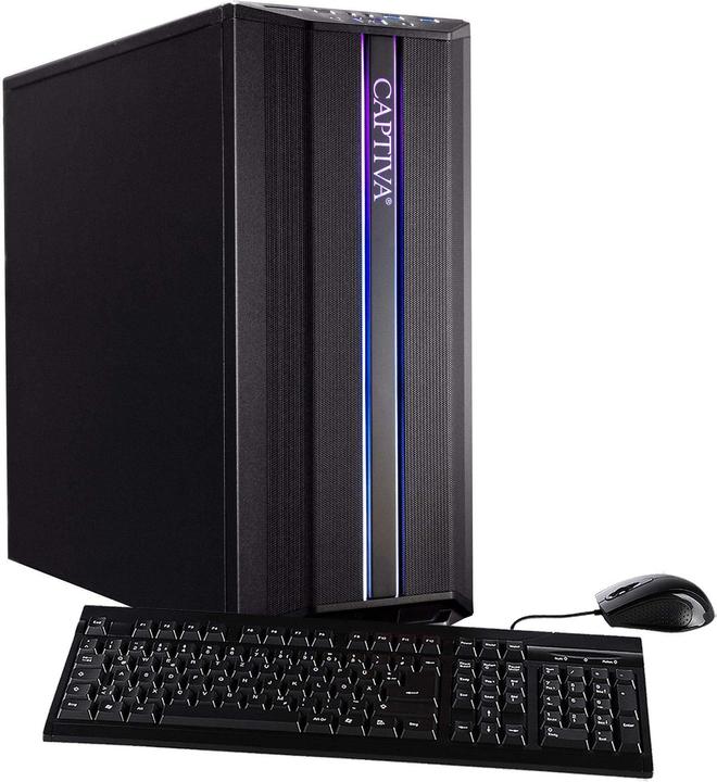 Image du produit Captiva Power Starter R69-368 (AMD Ryzen 5 5600G, 32 Go, 1000 Go, AMD Radeon Graphics)