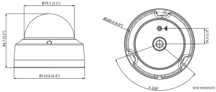 Actual product image Hikvision DS-2CD2143G2-I (2688 x 1520 pixels)