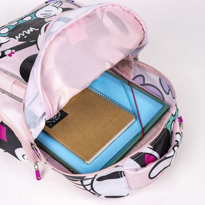 Produktbild Minnie Mouse Schulrucksack Rosa 32 x 15 x 42 cm