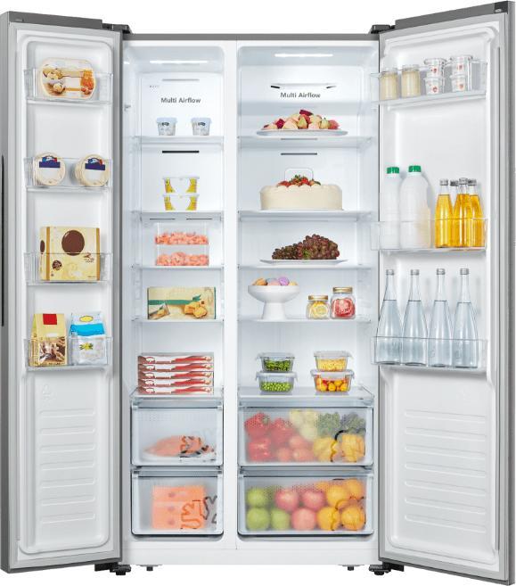 Produktbild Hisense Hise Sideb RS677N4ACC C inox 20011475 (519 l)