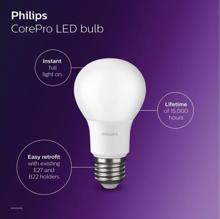 Image du produit Philips CorePro (E27, 13 W, 1521 lm, 1 x, E)