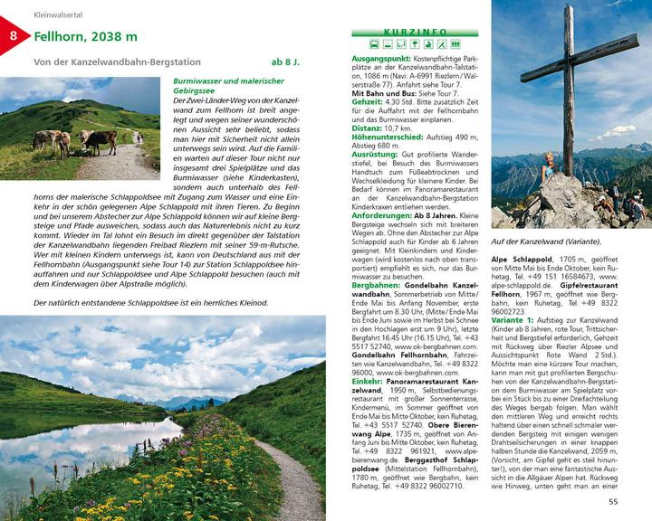Actual product image Erlebniswandern mit Kindern Oberstdorf - Kleinwalsertal (German, Eduard Soeffker, 2022)