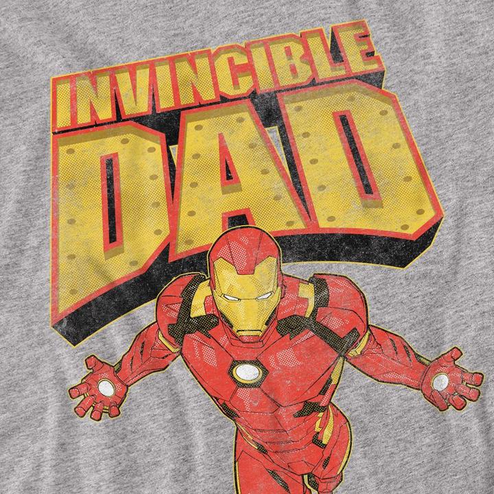 Produktbild Iron Man Invincible Dad TShirt Vatertag (S)