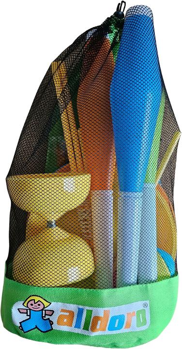 Actual product image Alldoro Juggling set in a rucksack