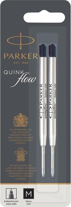 Image du produit Parker Pen Flux de Quink (Recharger, Noir, 0.80 mm)
