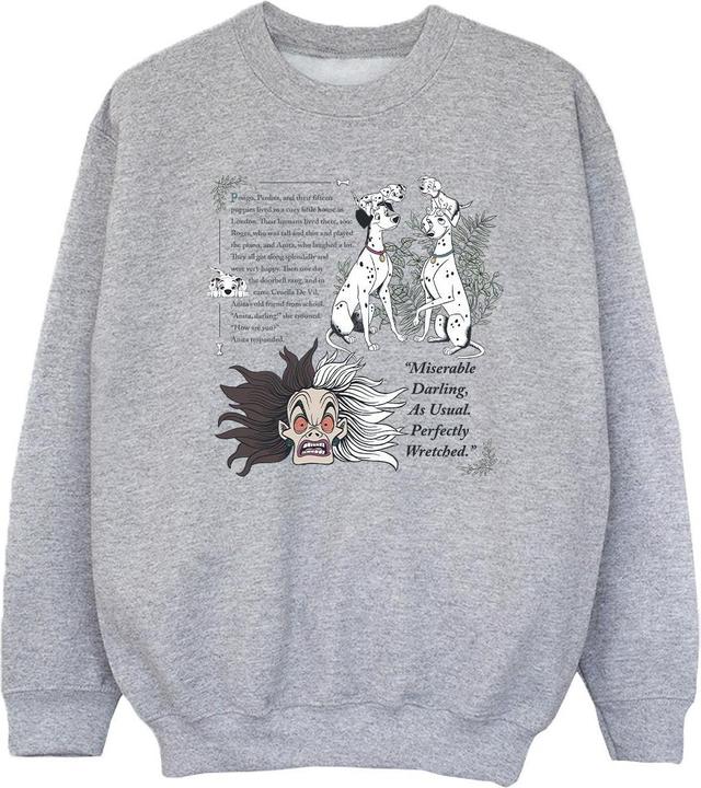 Immagine prodotto Disney 101 Dalmatians Miserable Darling Felpa Ragazze (128)