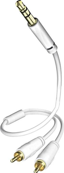 Actual product image Inakustik STAR stereo jack - 2x RCA (3 m, 3.5mm jack (AUX), Cinch)