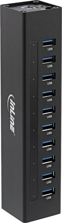 Actual product image InLine USB 3.0 Hub (USB-B, 10 Ports)