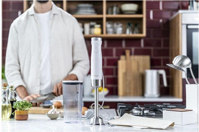 Image du produit Zwilling Enfinigy mixeur plongeant avec gobelet et couvercle à vide argenté