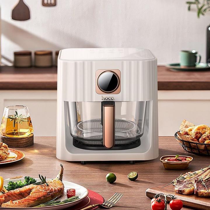Image du produit Hoco Other Air Fryer with touch screen 4,5L 1100W HE22 white