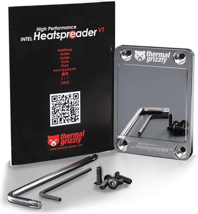 Productafbeelding Thermal Grizzly Intel Hoogwaardige Heatspreader V1