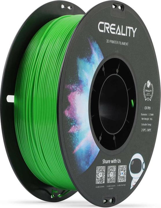 Creality Filament TPU (TPU, 1.75 mm, 1000 g, Grün)