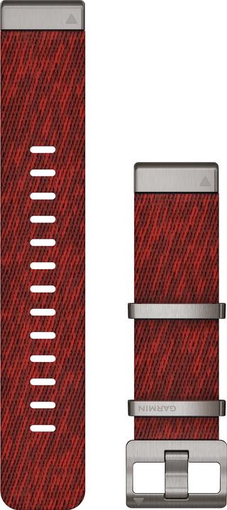 Produktbild Garmin QuickFit 22 - Uhrarmband für Smartwatch (22 mm, Nylon mit Jacquardwebung)